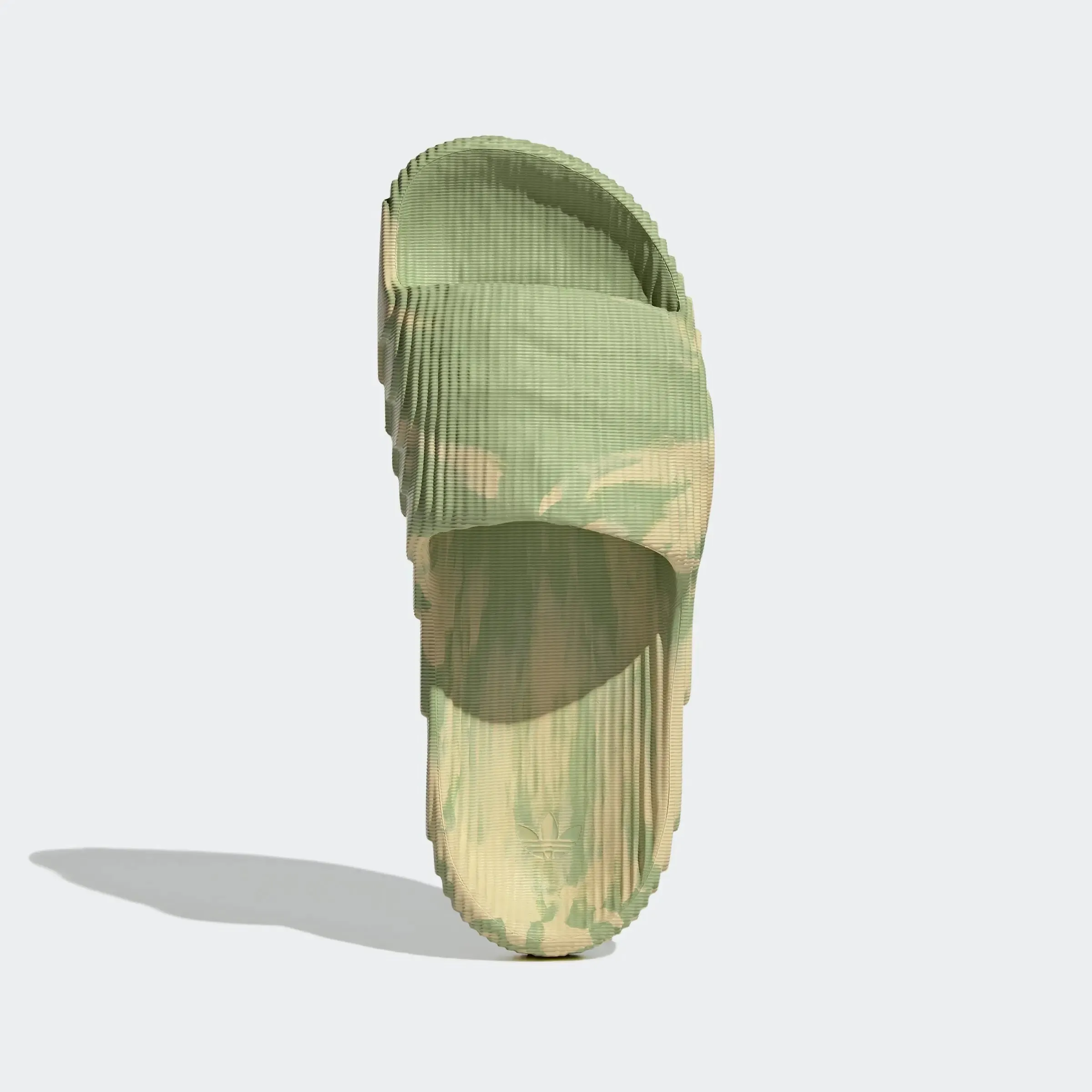 Adidas Adilette 22 Slides 'Magic Lime Desert Sand'