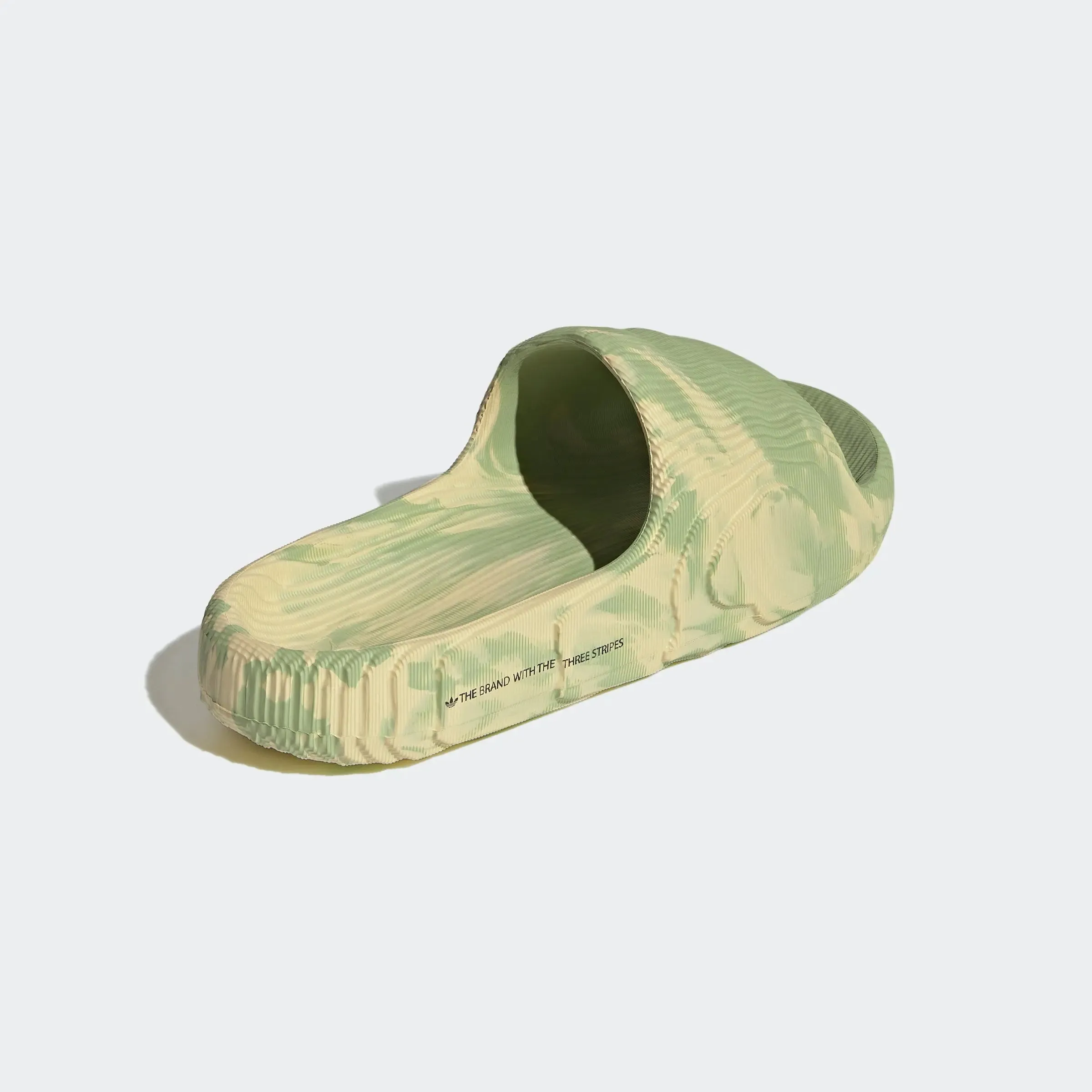 Adidas Adilette 22 Slides 'Magic Lime Desert Sand'