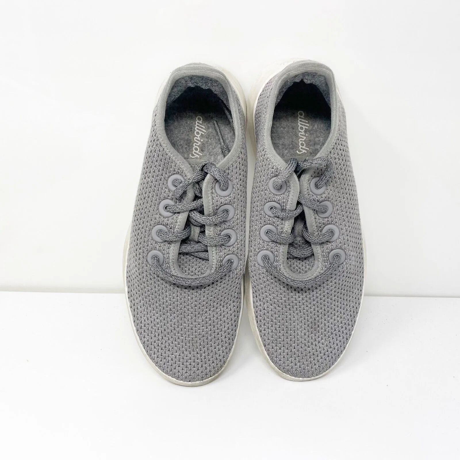 Allbirds Womens Tree Runners Gray Running Shoes Sneakers Size 7