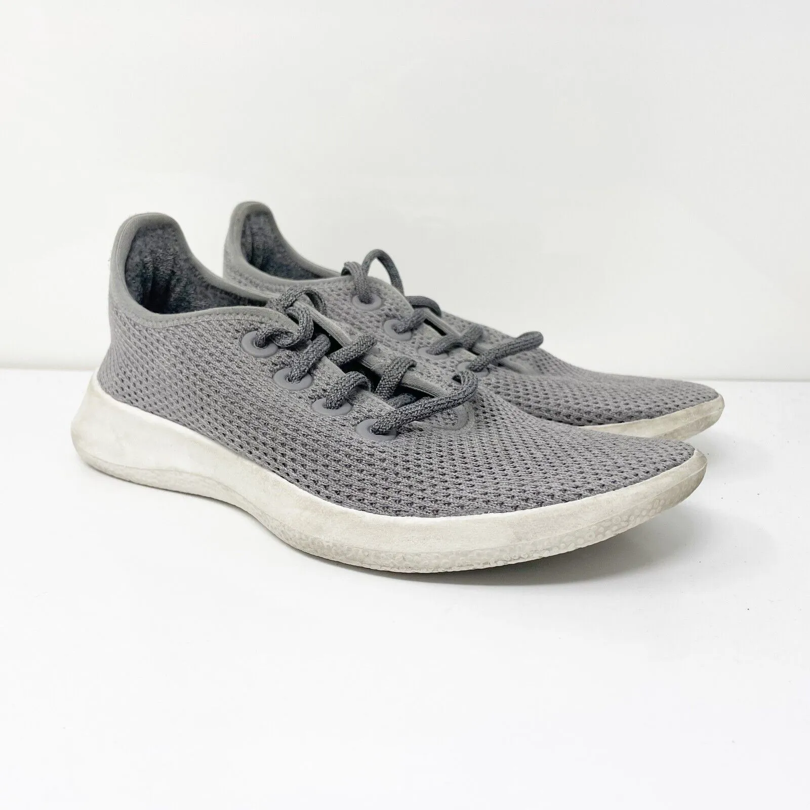 Allbirds Womens Tree Runners Gray Running Shoes Sneakers Size 7