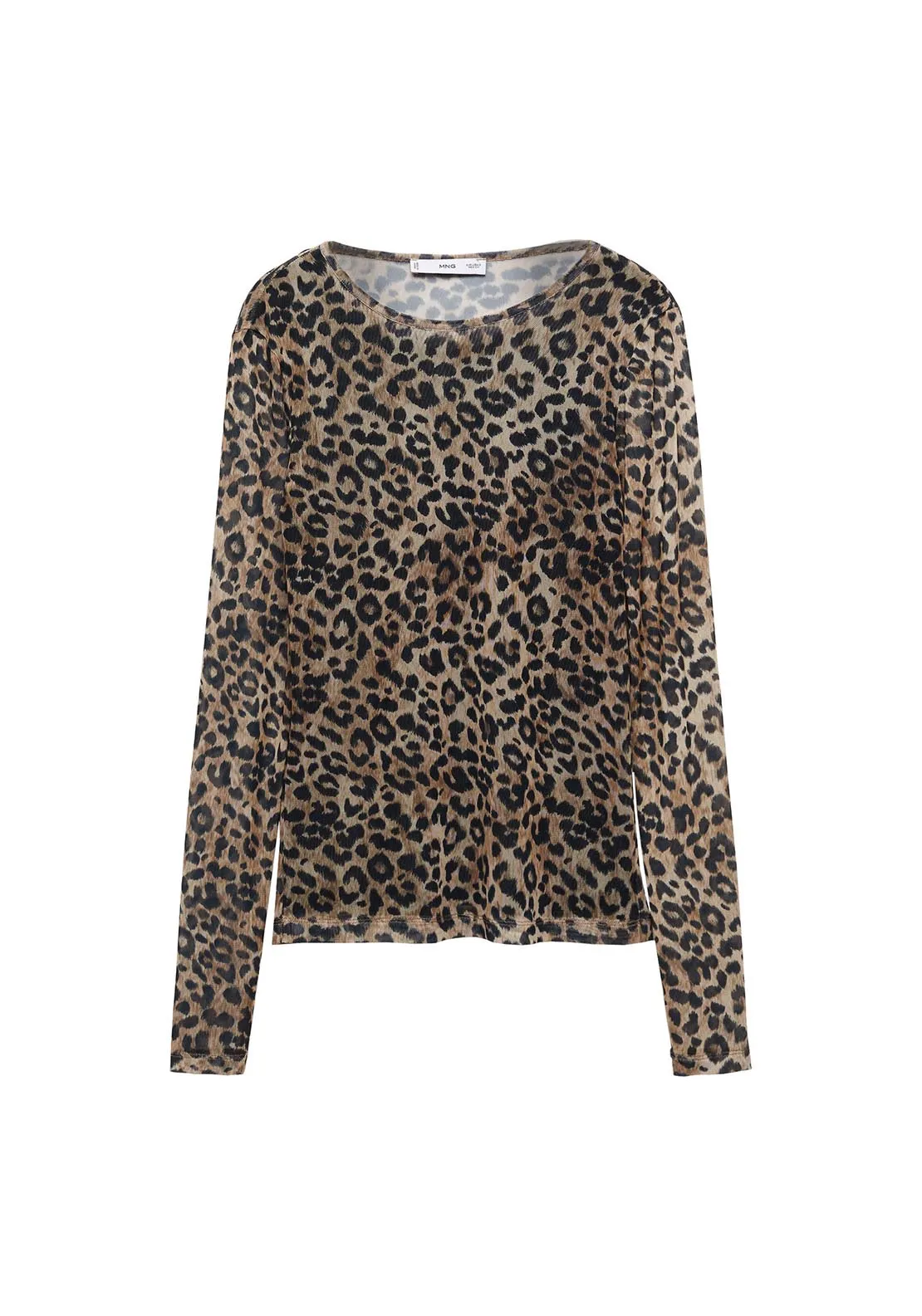 Animal print T-shirt