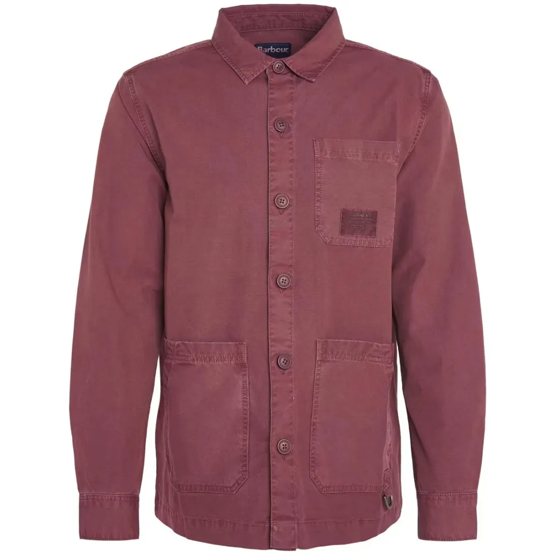 BARBOUR DEWSBURY GARMENT DYED OVERSHIRT MOS0374BR14 Desert Clay