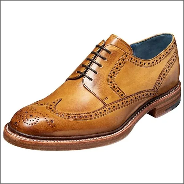 Barker Bailey Cedar Calf Derby Wingtip Brogue Size 11 Only^