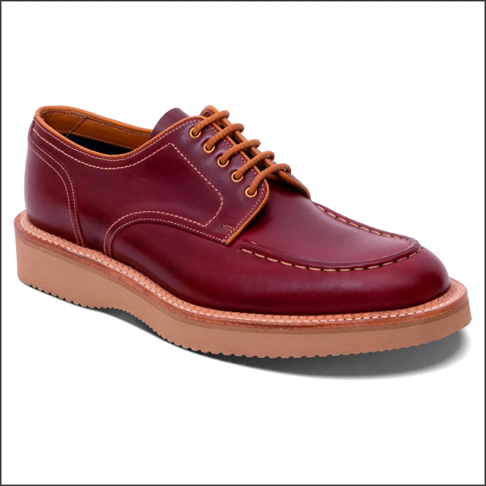 Barker Michigan-Burgundy Waxy Calf Derby*