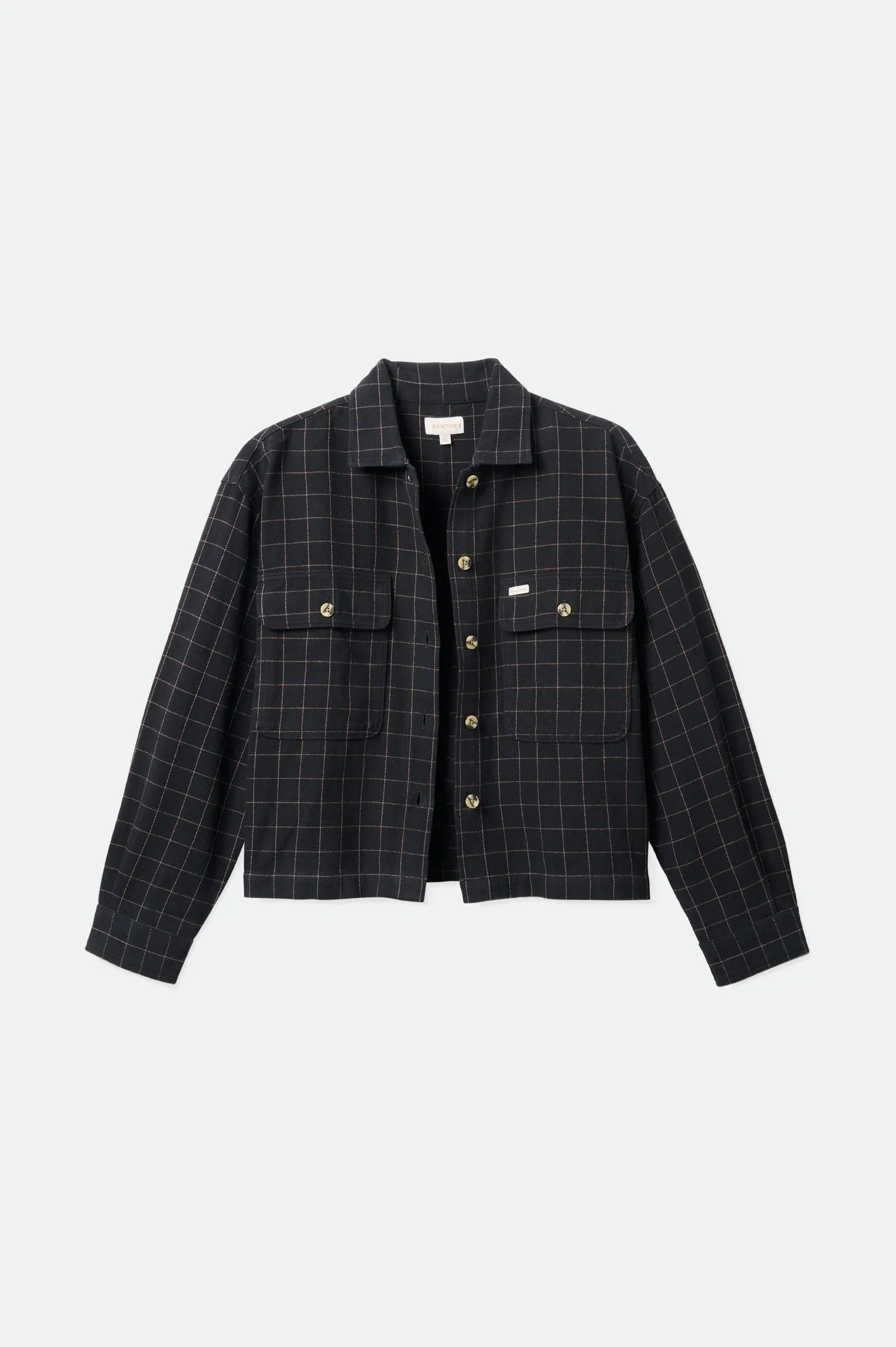 Bowery Women's L/S Flannel - Black/Twig