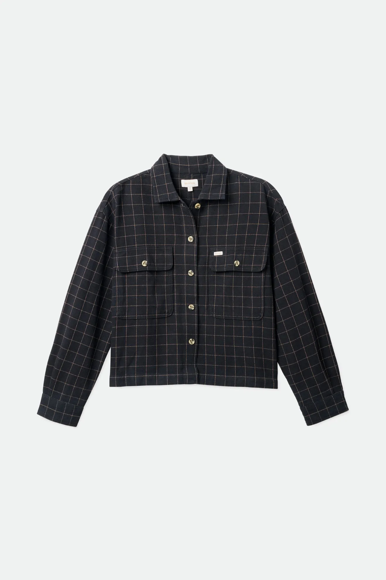 Bowery Women's L/S Flannel - Black/Twig