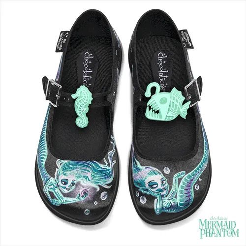 Chocolaticas® Mermaid Phantom Women's Mary Jane Flat