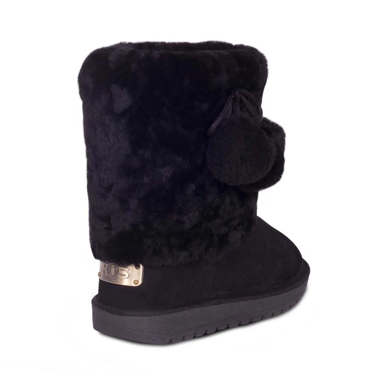 Cloud Nine Sheepskin Ladies Pom Pom Sheepskin Boots