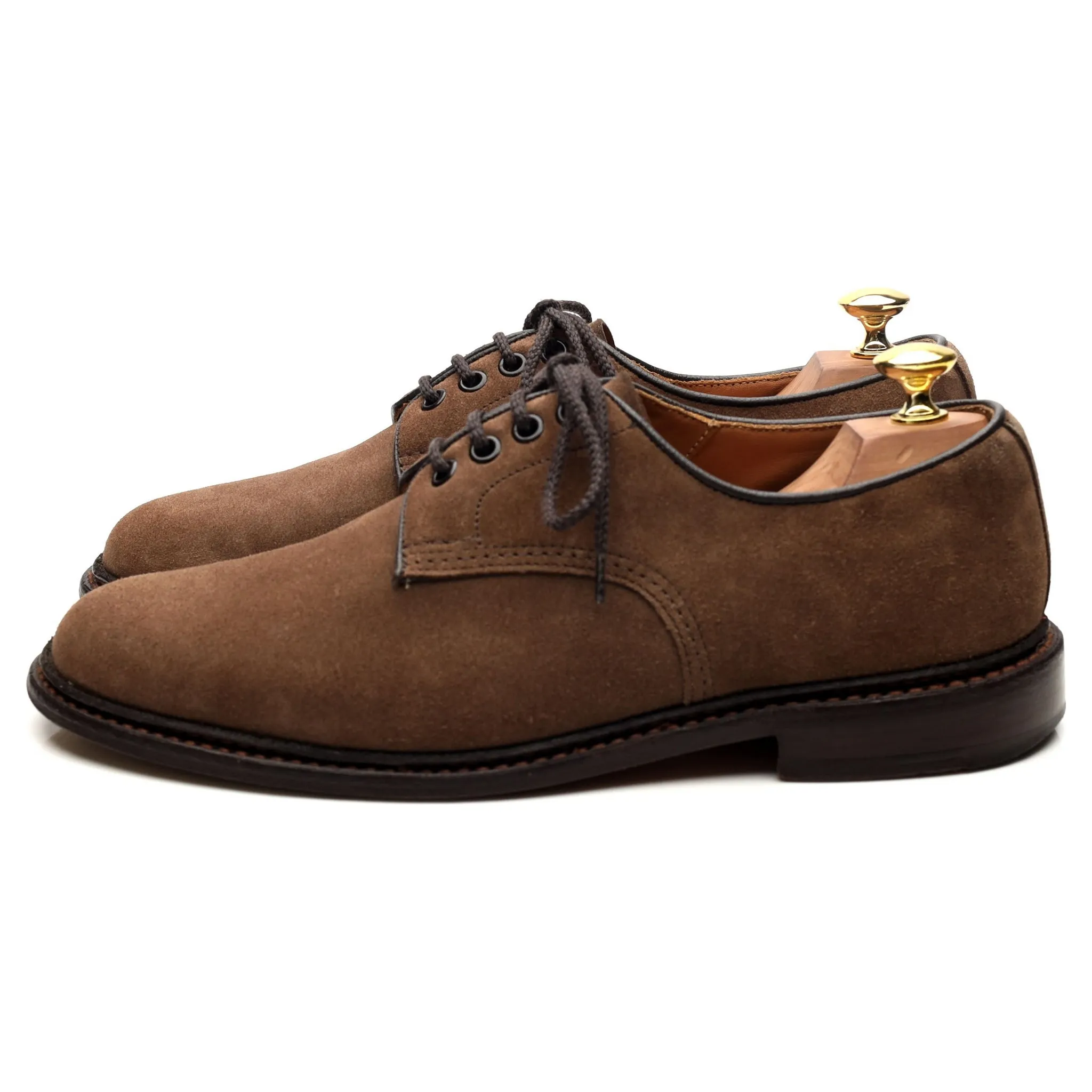 'Daniel' Light Brown Suede Derby UK 8