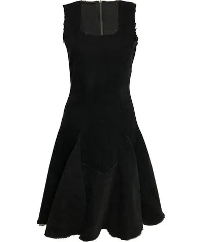 Deborah Lindquist Eco Lifestyle Women's Black Lucy Denim Dress