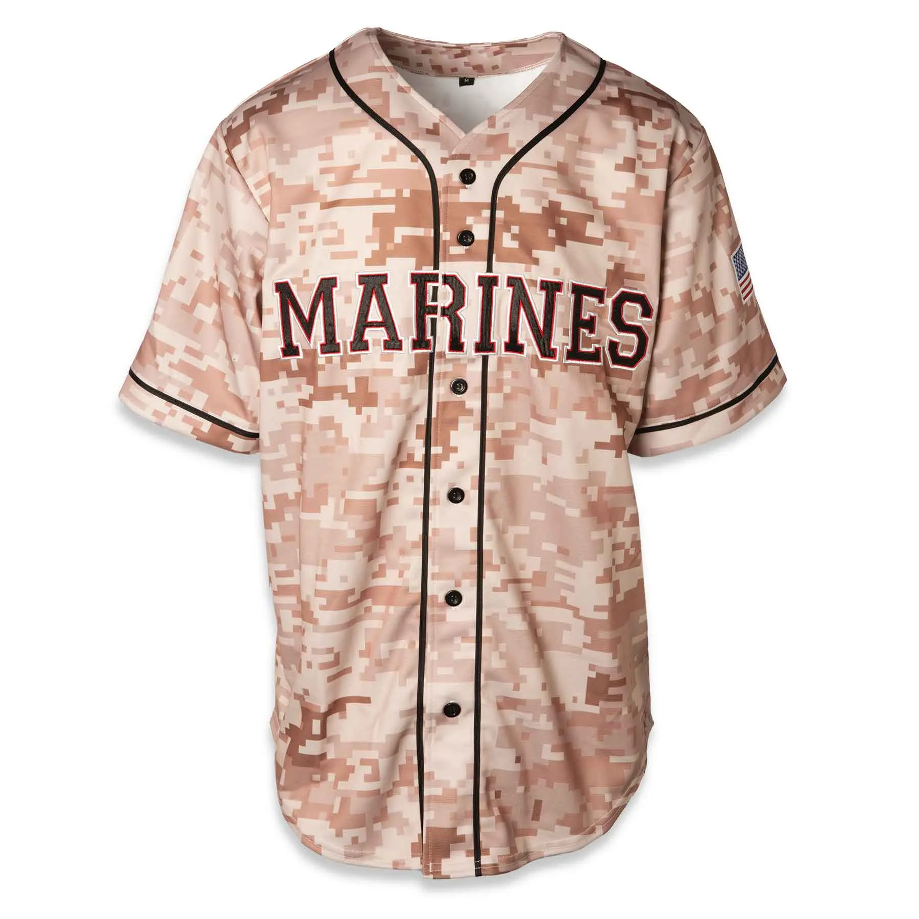 Digital Desert Camo Baseball Jersey