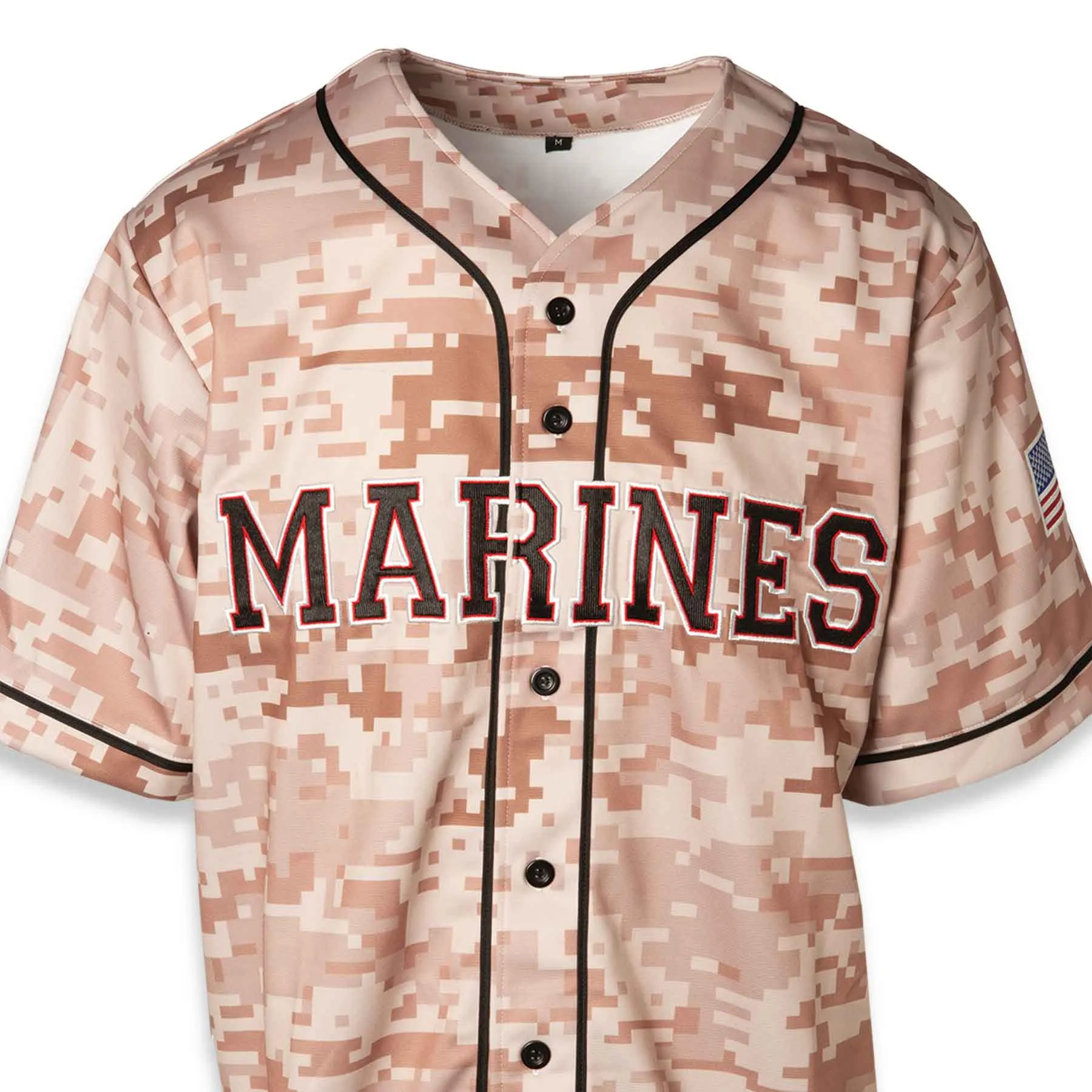 Digital Desert Camo Baseball Jersey