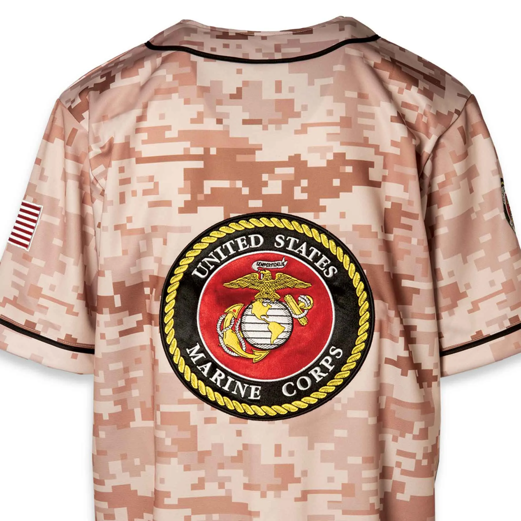 Digital Desert Camo Baseball Jersey