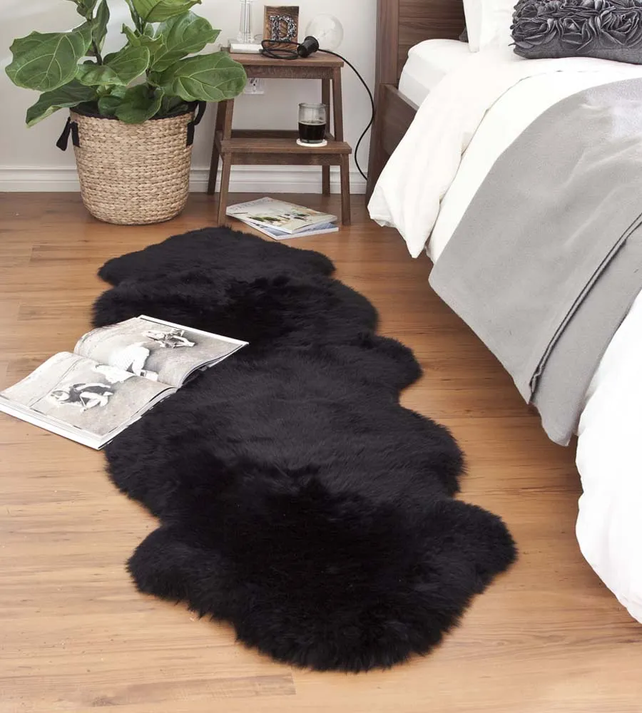 Double Black Sheepskin