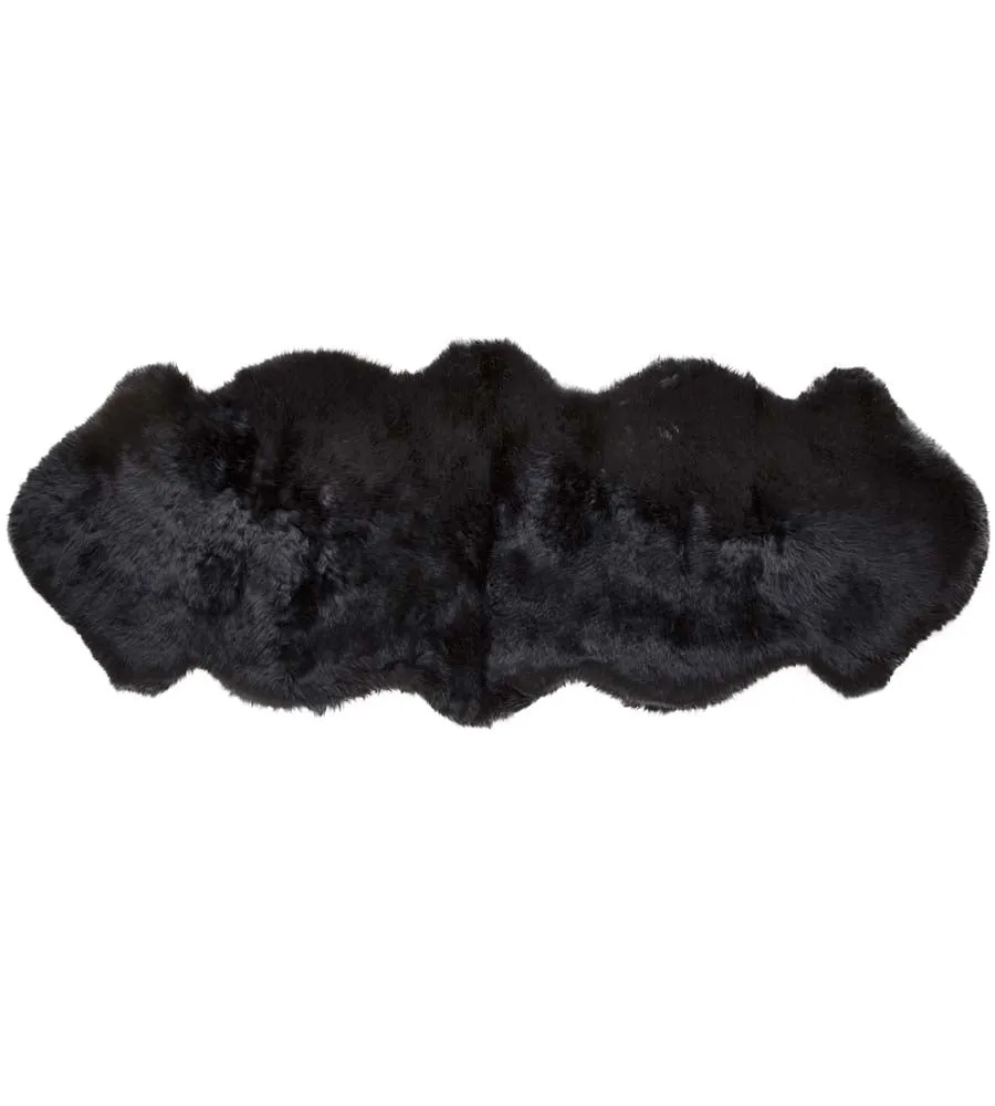 Double Black Sheepskin