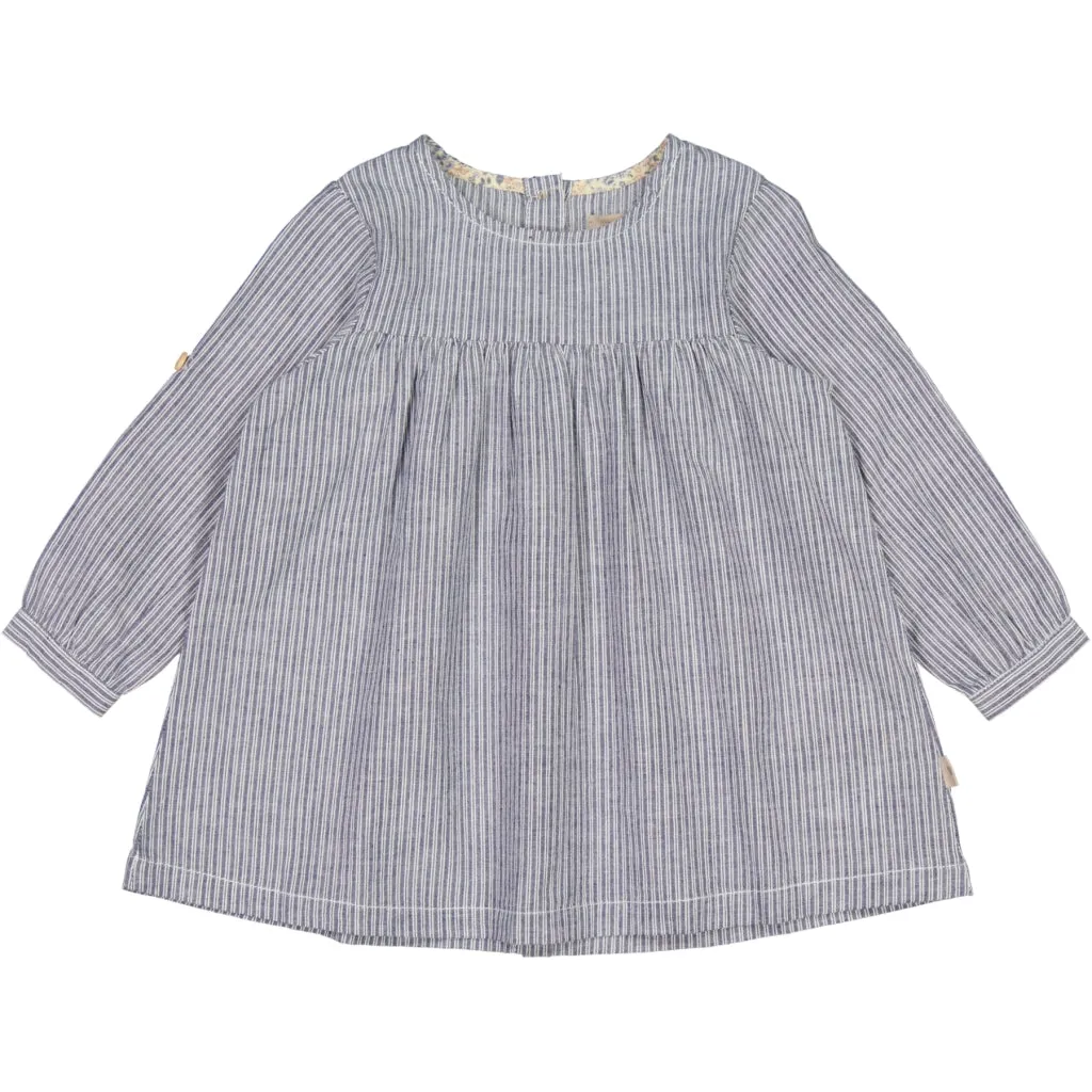 Dress Anine - cool blue stripe