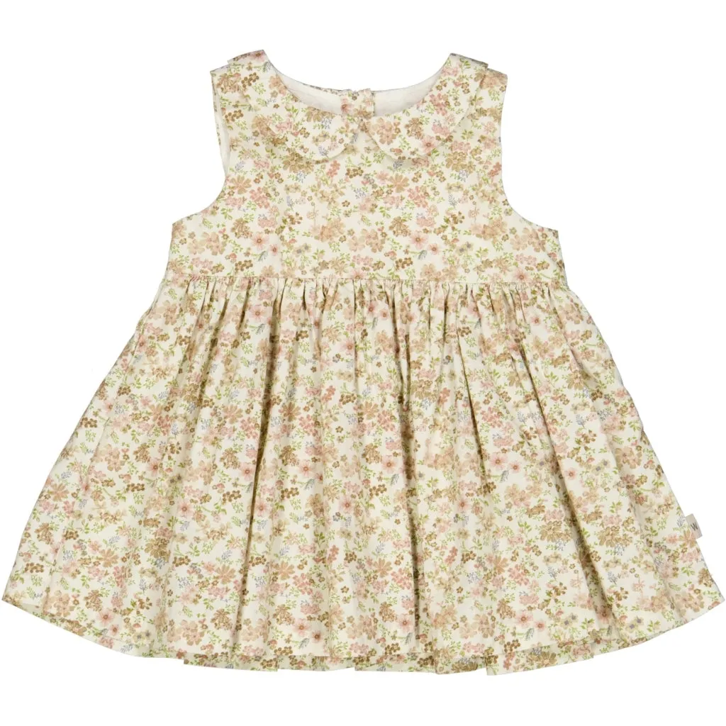 Dress Eila - eggshell flowers