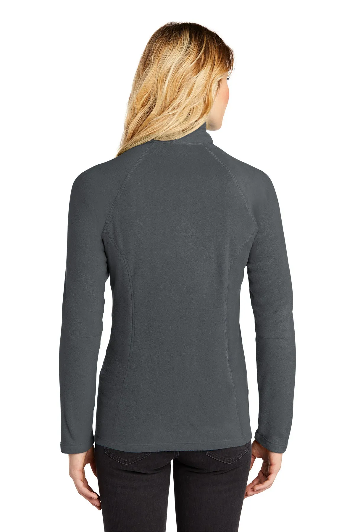 Eddie Bauer Ladies Custom Microfleece Jackets, Grey Steel