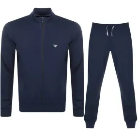 Emporio Armani Lightweight Lounge Set Navy