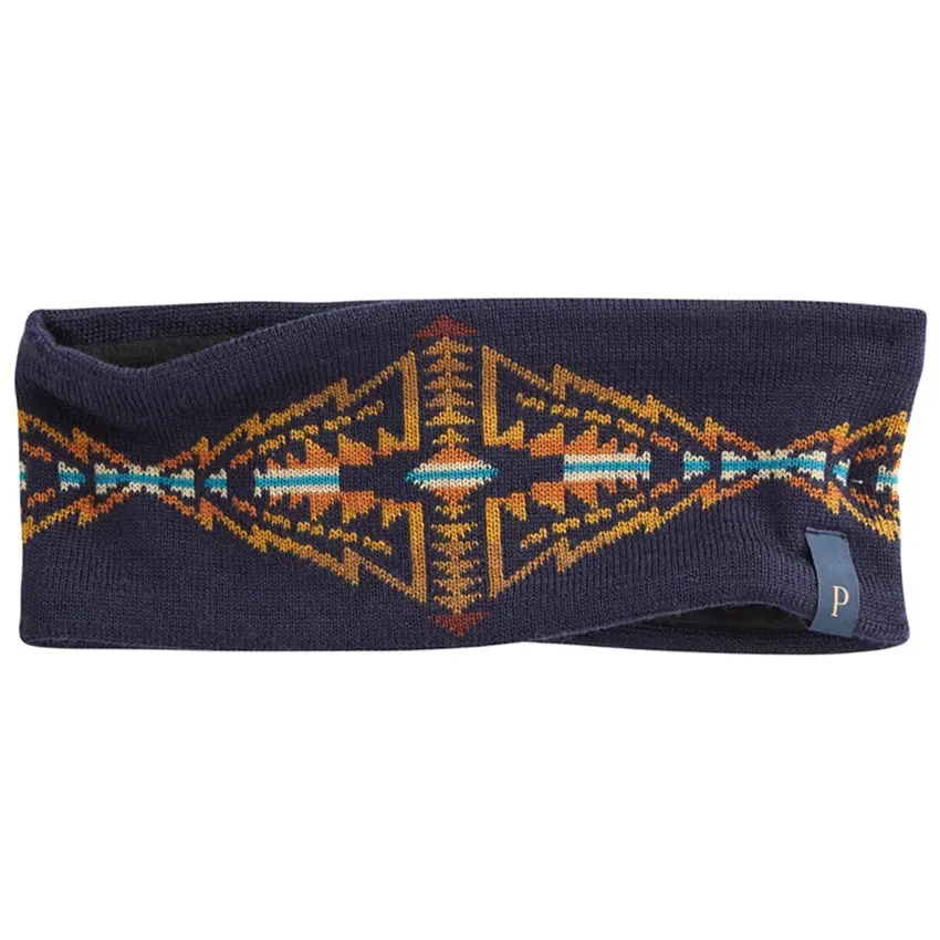 Fleece Lined Headband - Trapper Peak Navy