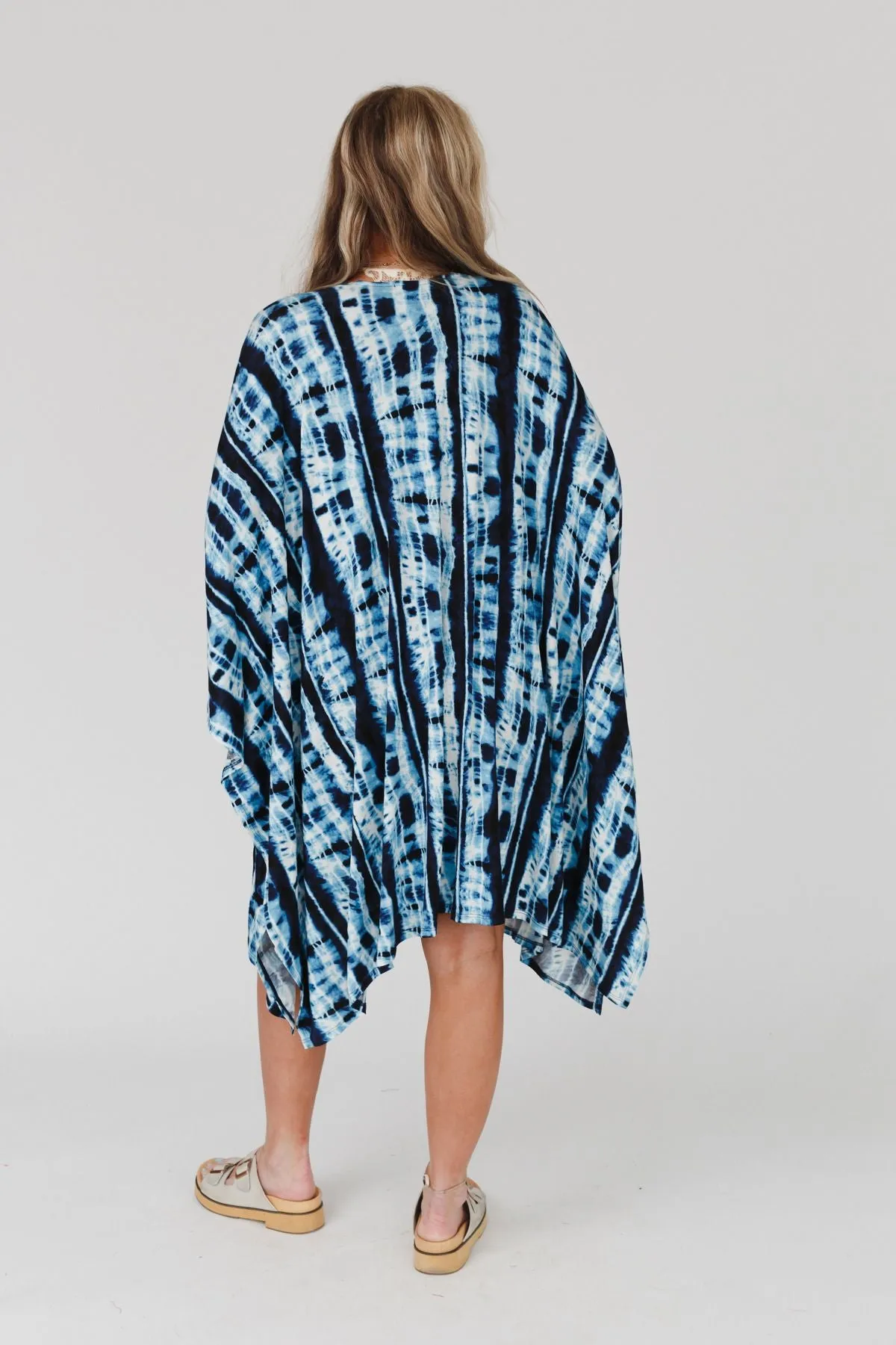 Free And Wild Kimono - Blue