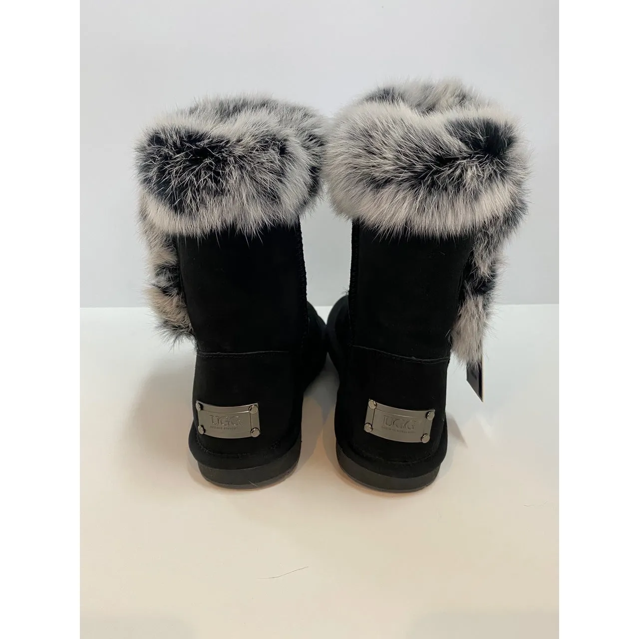 Fur Trim Classic Sheepskin Boots