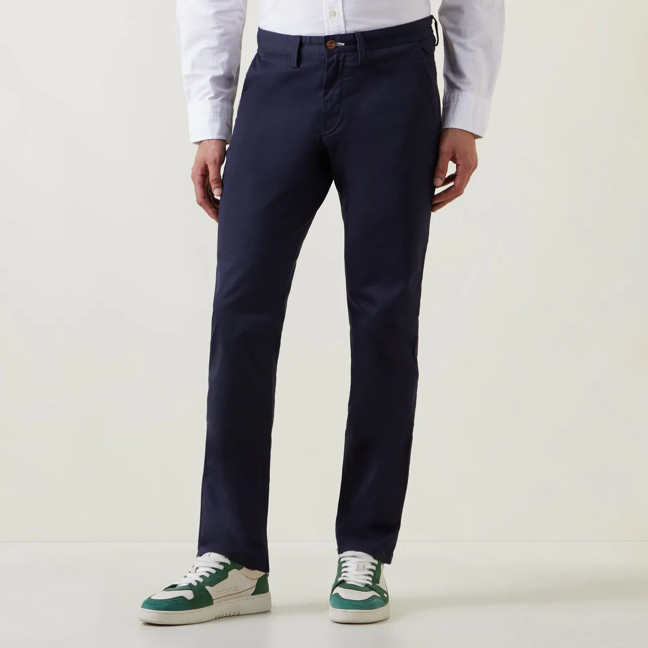 GANT The Sustainable Edit Slim-Fit Twill Chinos - Navy