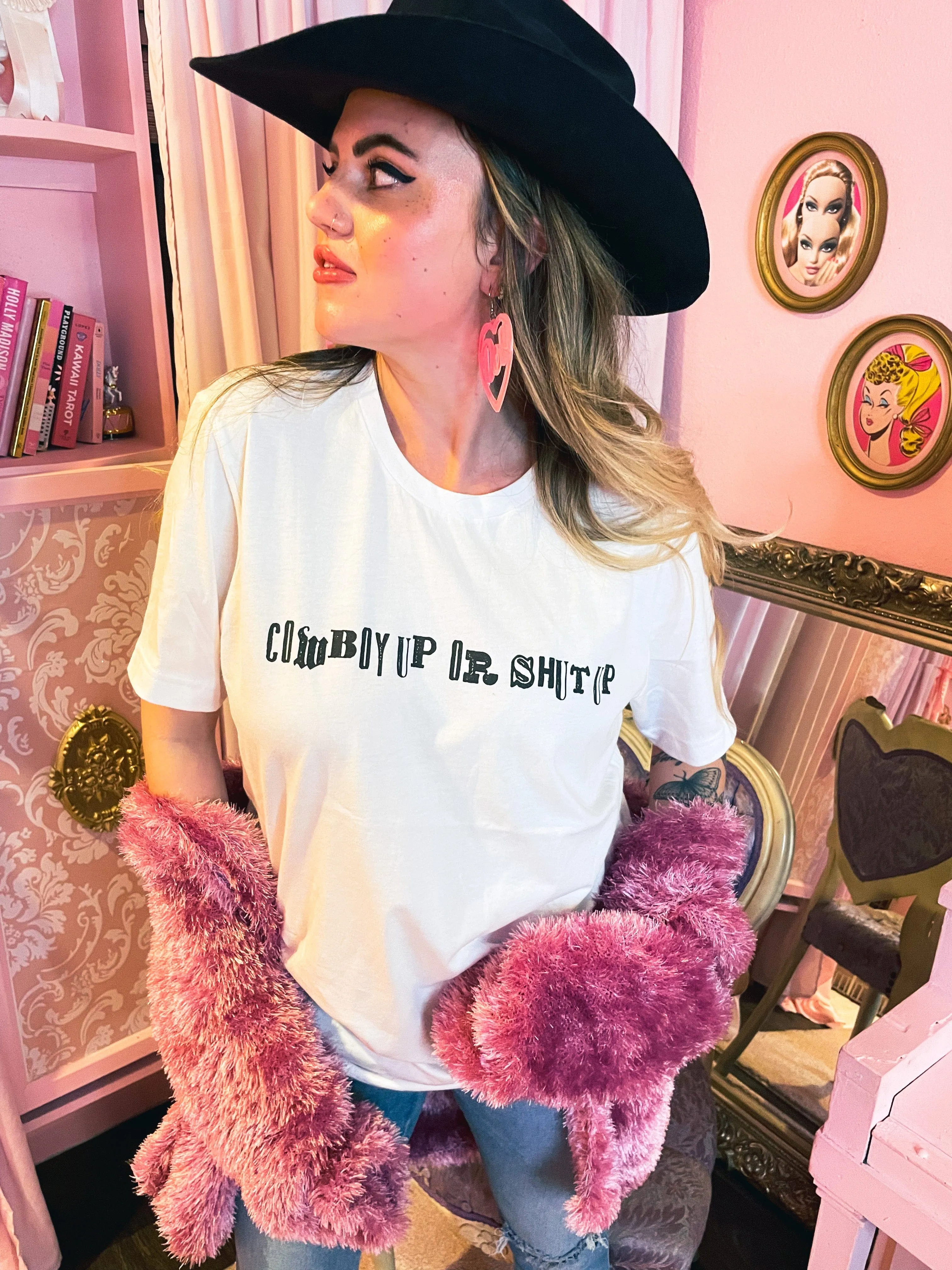 GINA Cowboy Up or Shut-up Tee