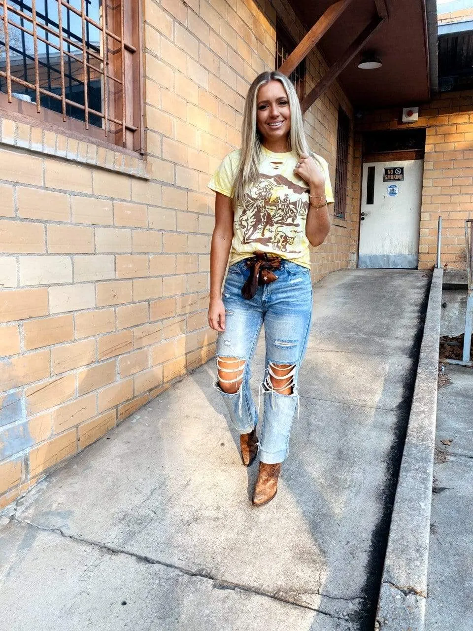 GINA Golden Cowboy Tee