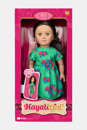 Girls Hayati Girl Doll Jeddah Green Dress