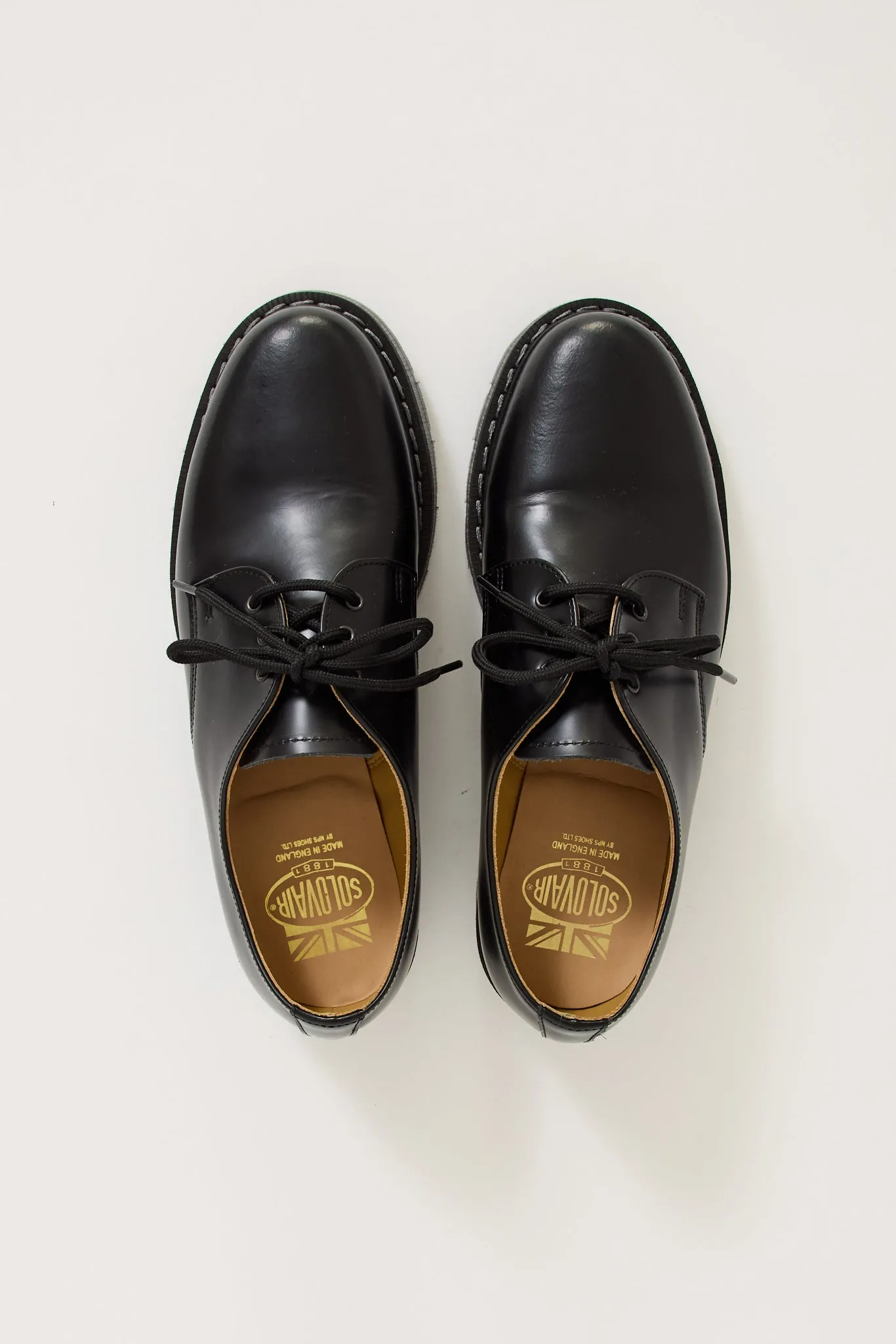 Hi Shine Gibson Derby Black