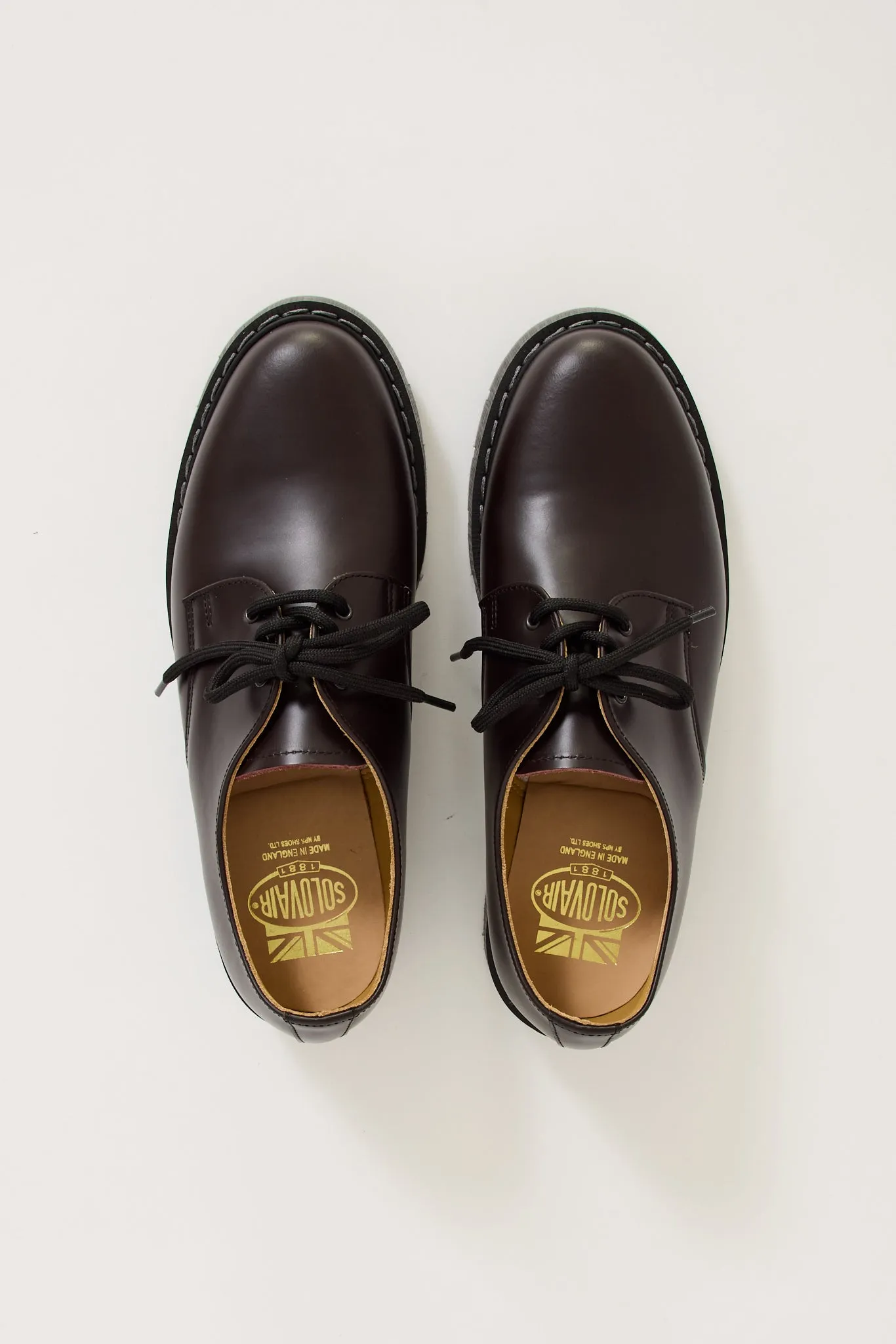 Hi Shine Gibson Derby Dark Plum