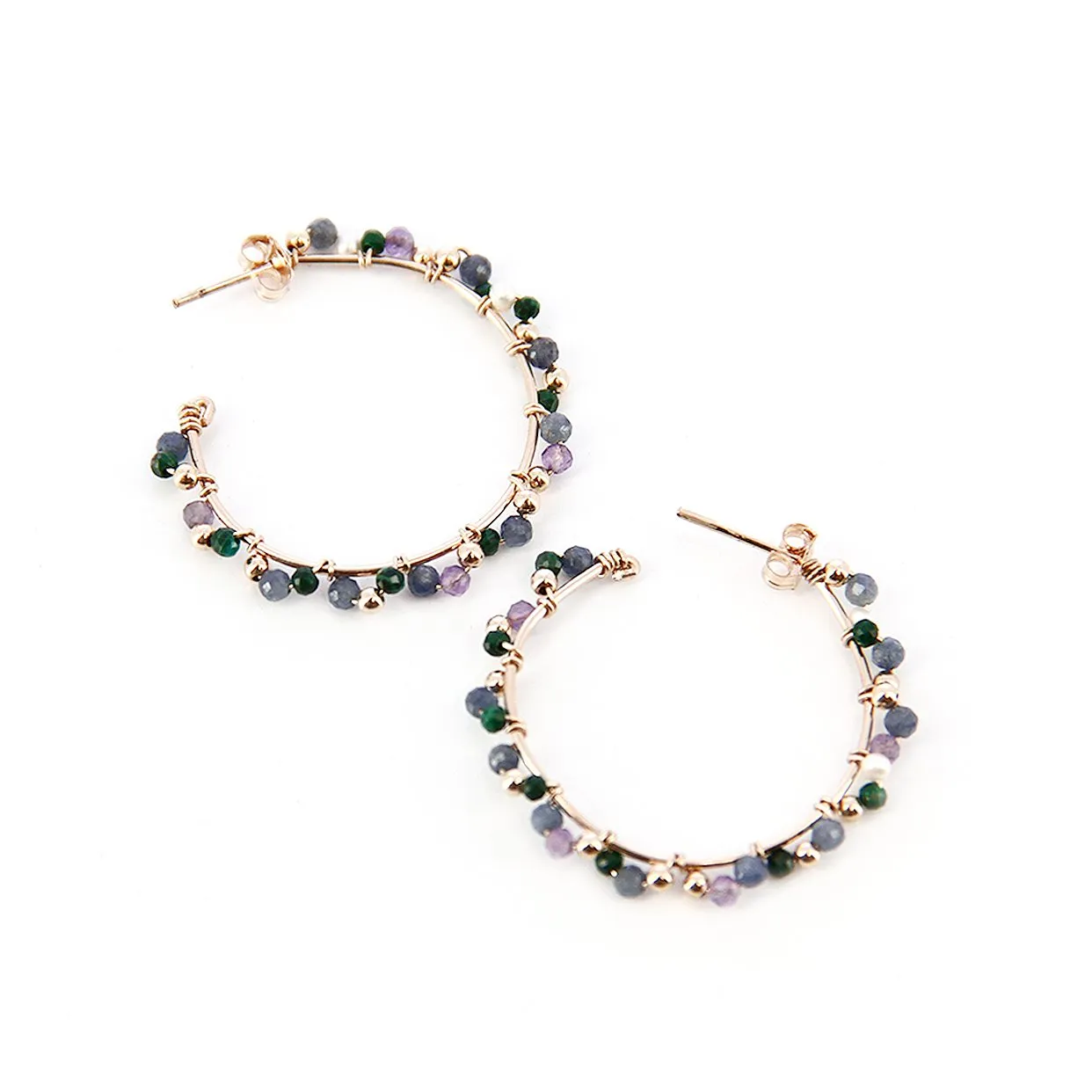 Hoops Lace – Gold/Multi