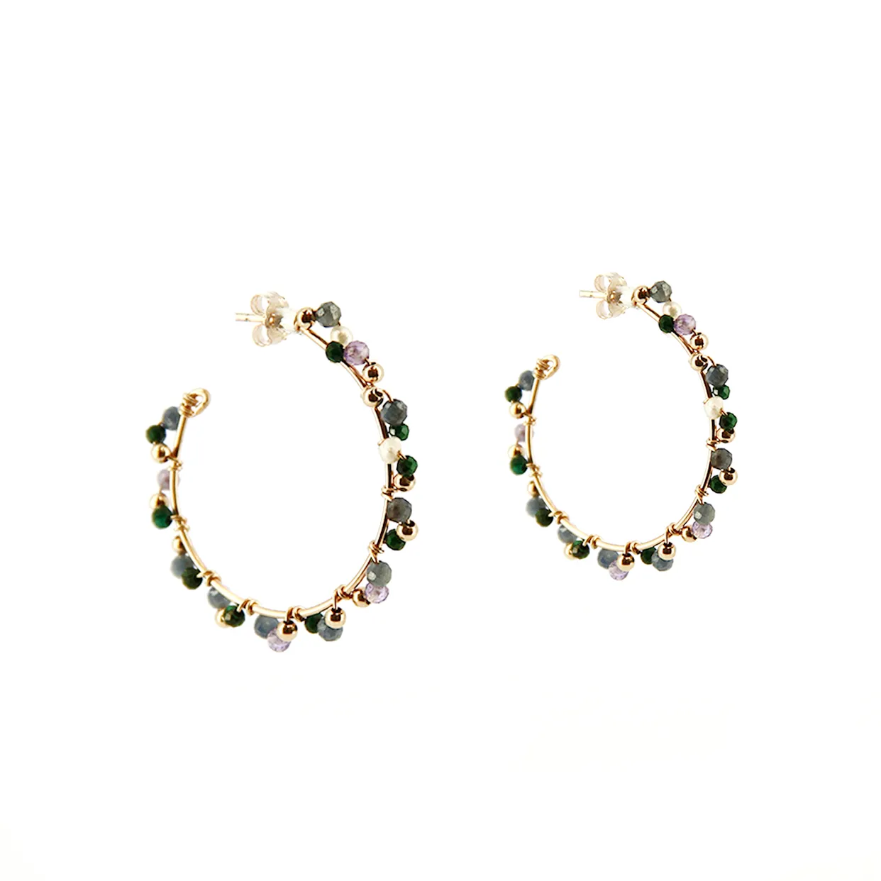 Hoops Lace – Gold/Multi