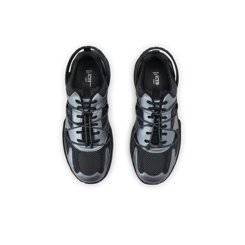 Iceberg Kakkoi Black Sneakers