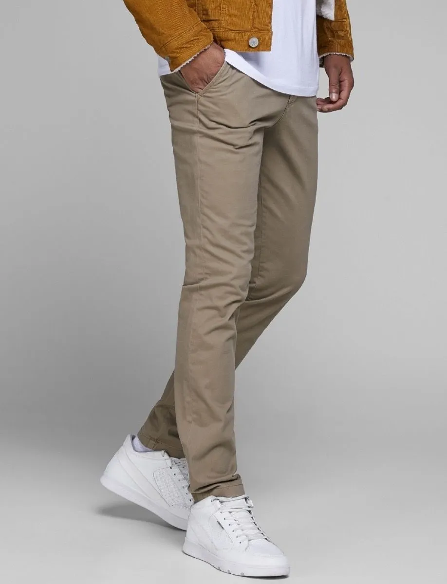 Jack & Jones Marco Bowie Slim Chinos Beige