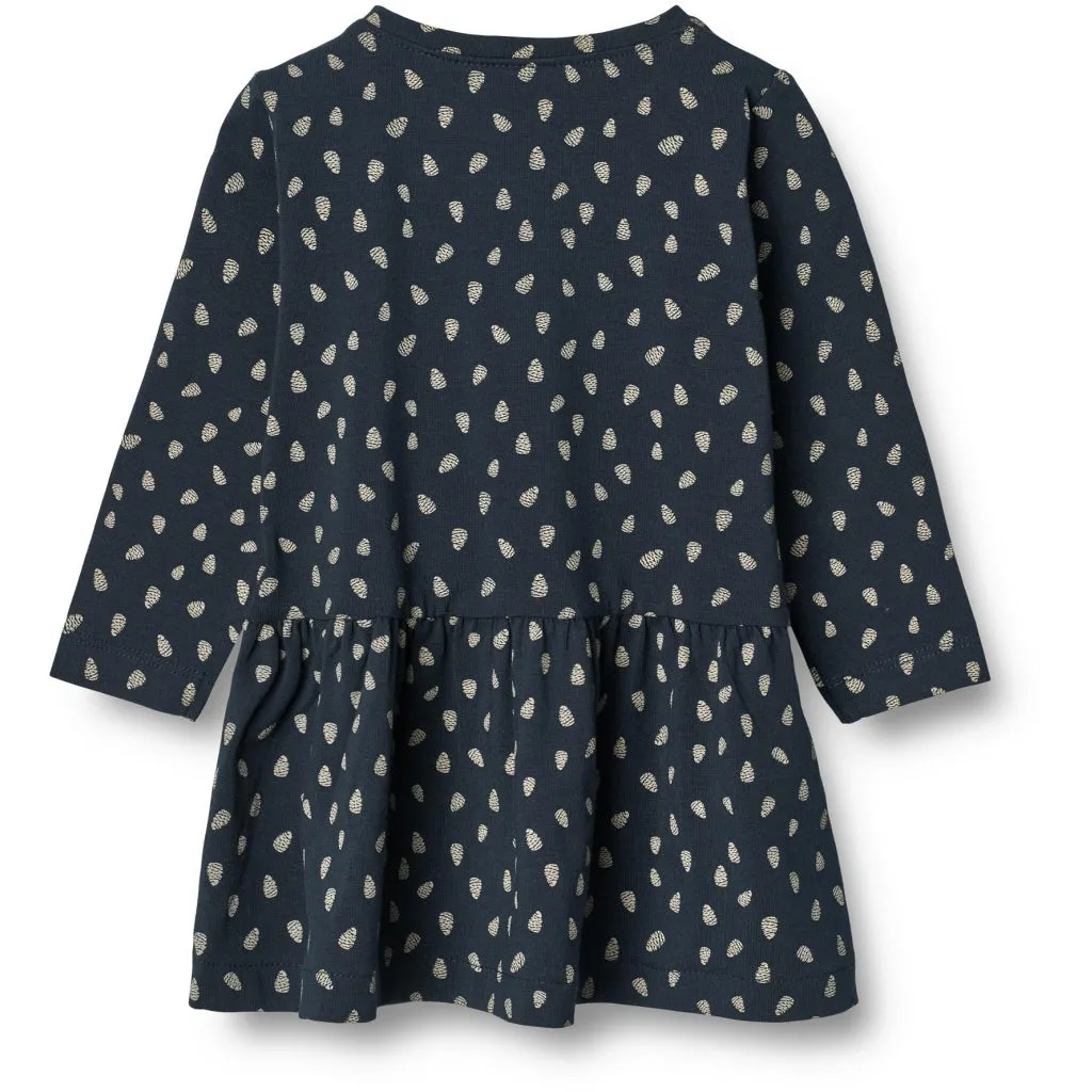 Jersey Dress Bessie - navy sprucecone