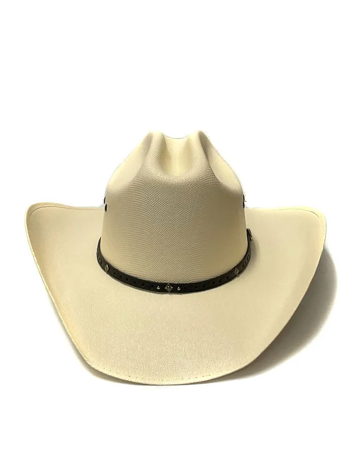 Justin JS7156GIL Straw Cowboy Hat Ivory