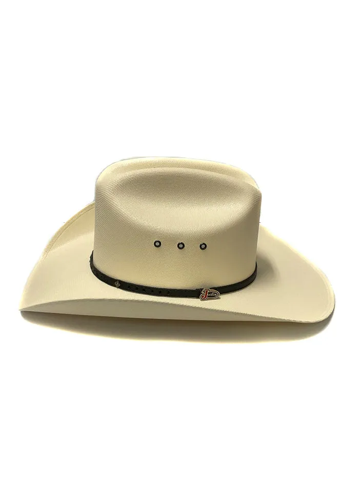 Justin JS7156GIL Straw Cowboy Hat Ivory