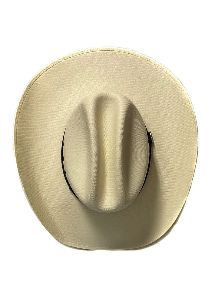 Justin JS7156GIL Straw Cowboy Hat Ivory