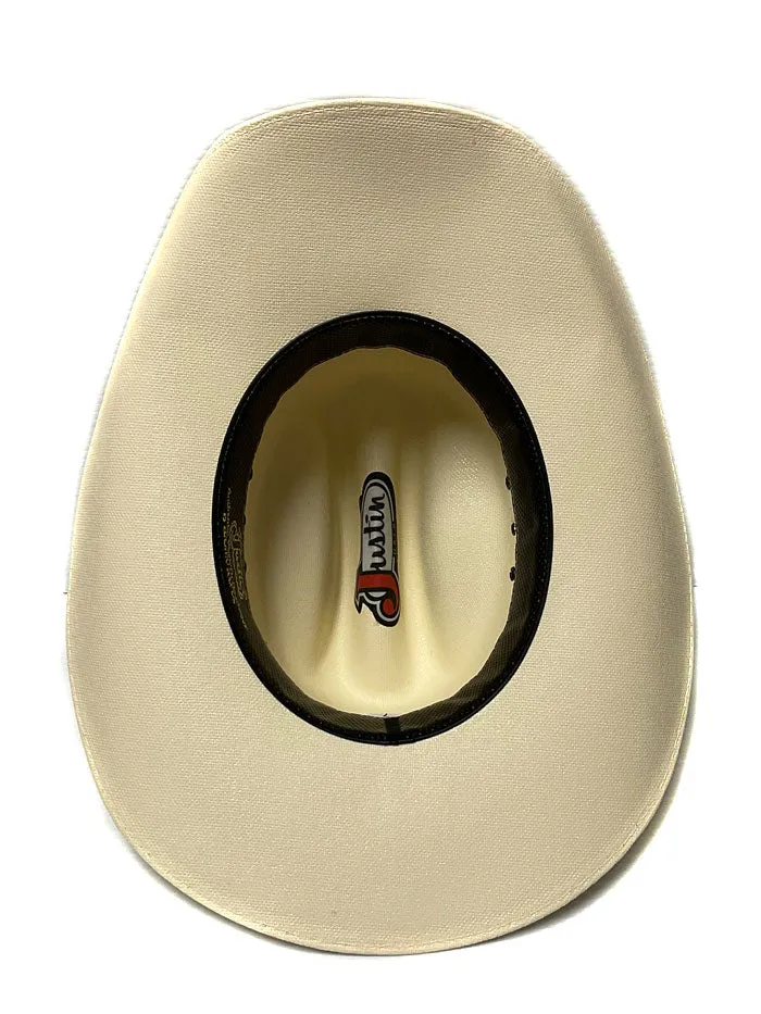 Justin JS7156GIL Straw Cowboy Hat Ivory