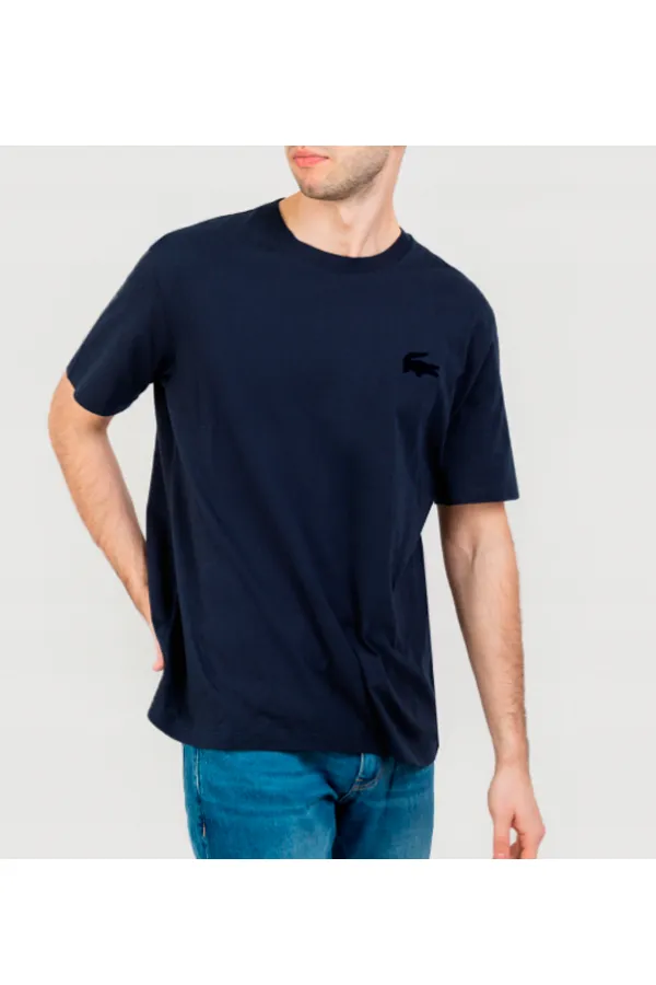 Lacoste Lounge Crocodile Tee Navy