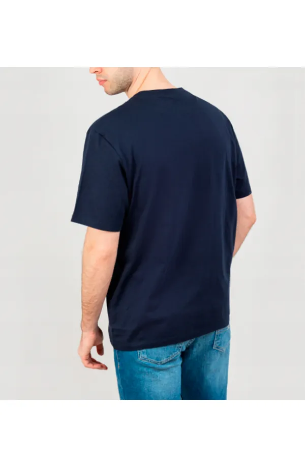 Lacoste Lounge Crocodile Tee Navy