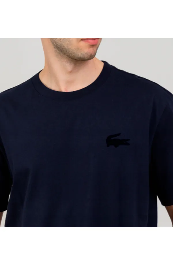 Lacoste Lounge Crocodile Tee Navy