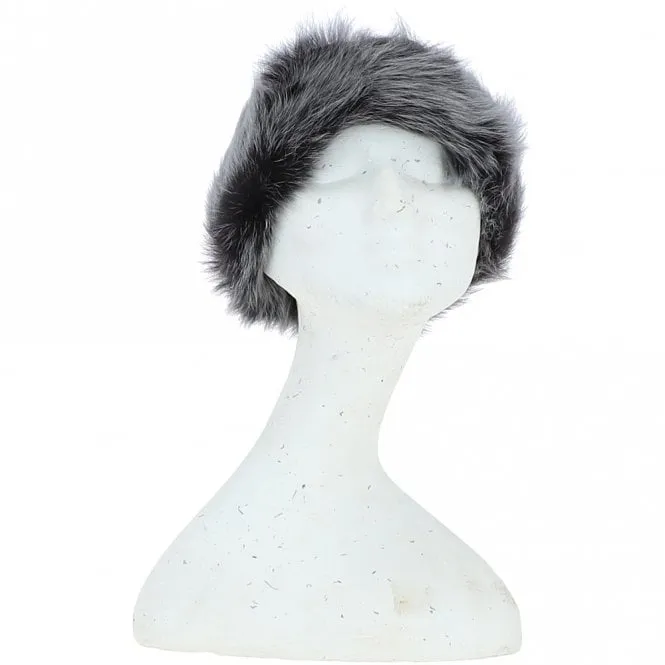 Ladies Luxury Sheepskin Long Hair Hat Black/Brissa: KB-496