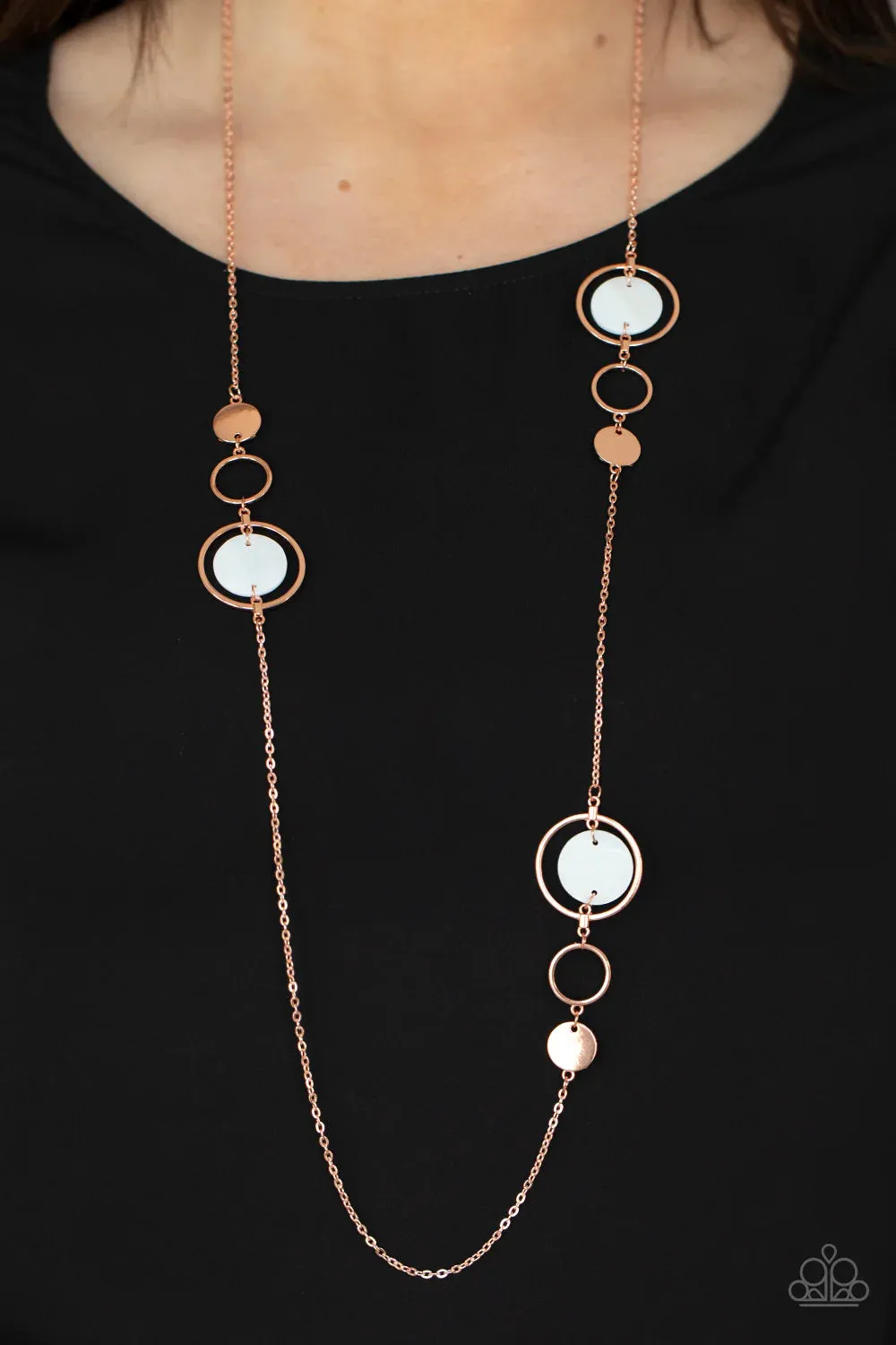 Laguna Lounge Copper ~ Paparazzi Necklace