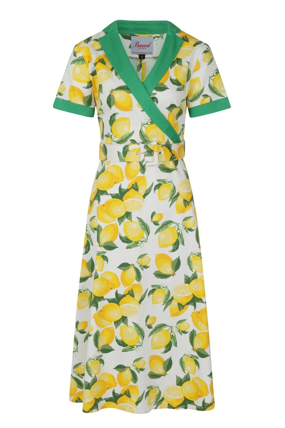 LEMON SWING DRESS