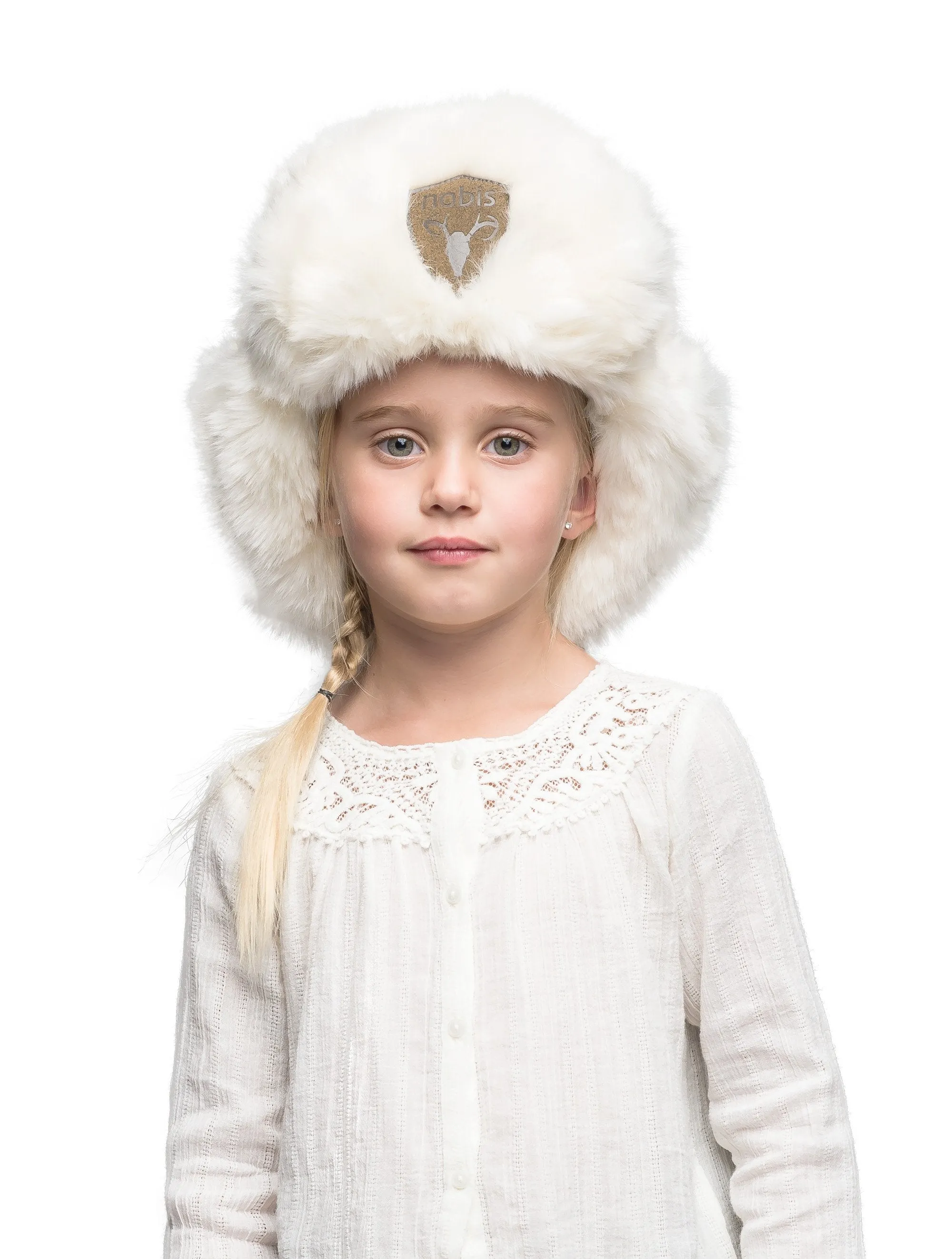 Little Sugar Lips Kids' Faux Fur Trapper