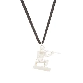 Maison Margiela 11 Toy Soldier Lace NecklacePalladium