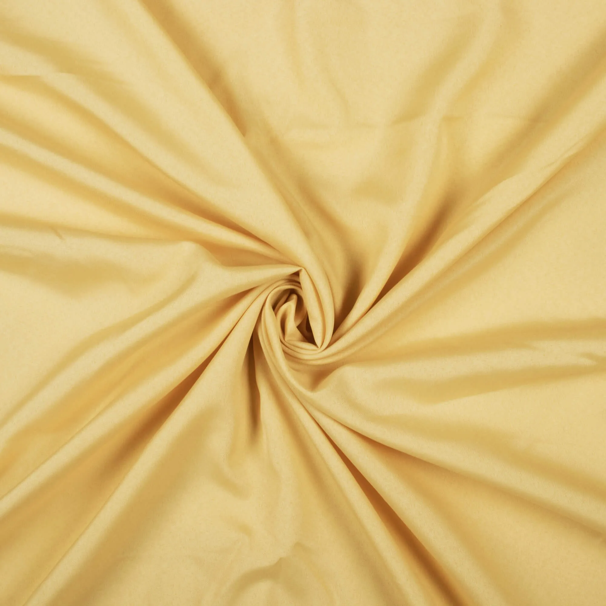 Melow Yellow Plain Lining Butter Crepe Fabric